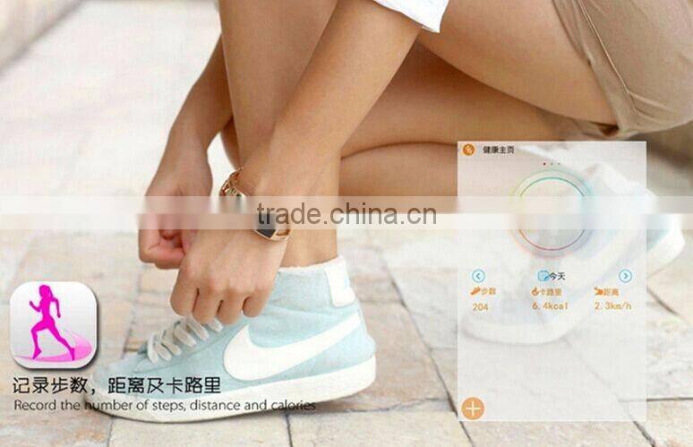 2016 Fashion Ladies Watches Bluetooth Smart Bracelet Watch D8 Wholesale