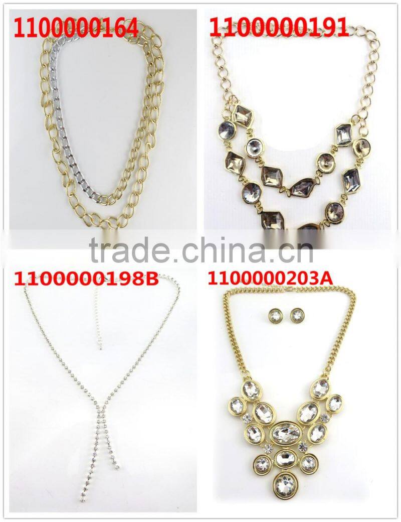 Newest design 22k gold kundan necklace set