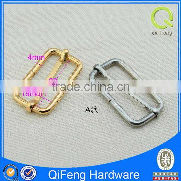 iron adjust square ring adjustable buckle