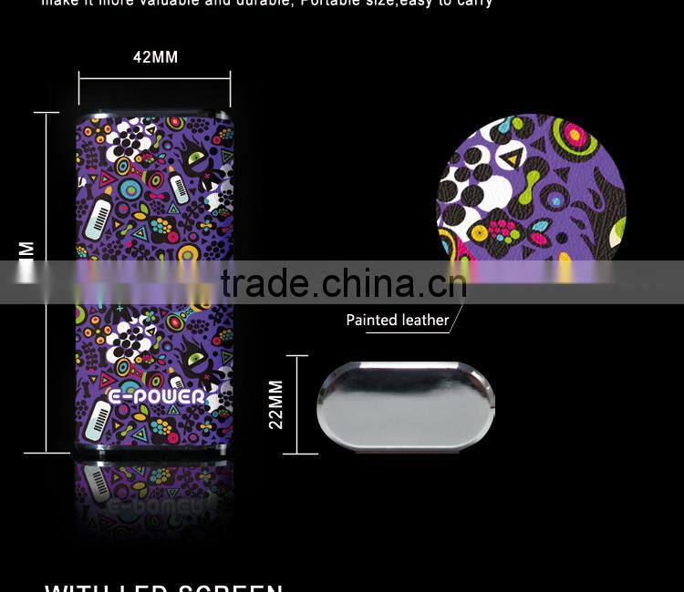 external battery charger led portable power bank 5000 mah
