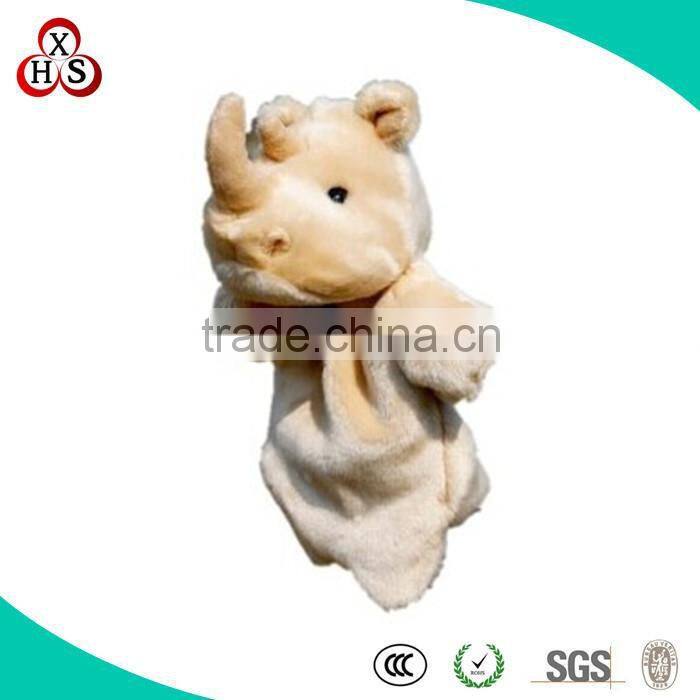 2015 Hot Sale Cute Stuffed Funny Customed dolphin hand puppet