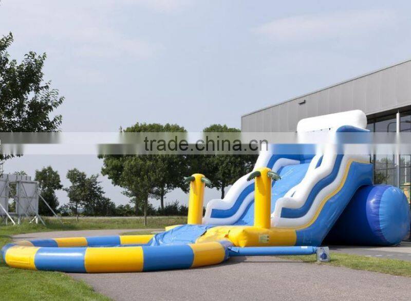 Hola summer inflatable water slide/used pool slide/inflatable slide