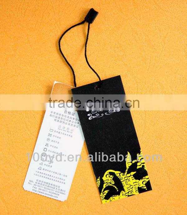 high quality custom metal tag / metal hang tag supplier