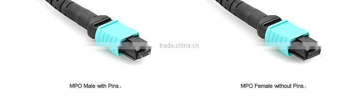 MPO to LC 24 cores fan-out fiber optic patch cord
