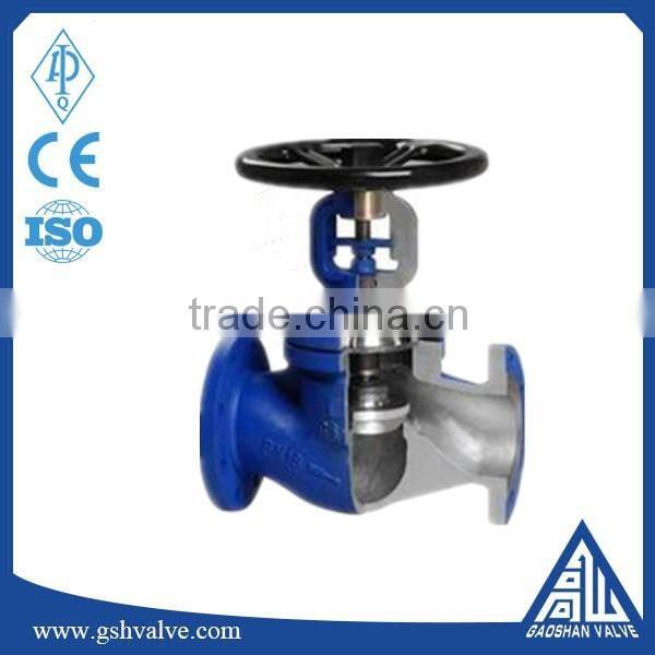 API Standard Bellows seal steam globe valve