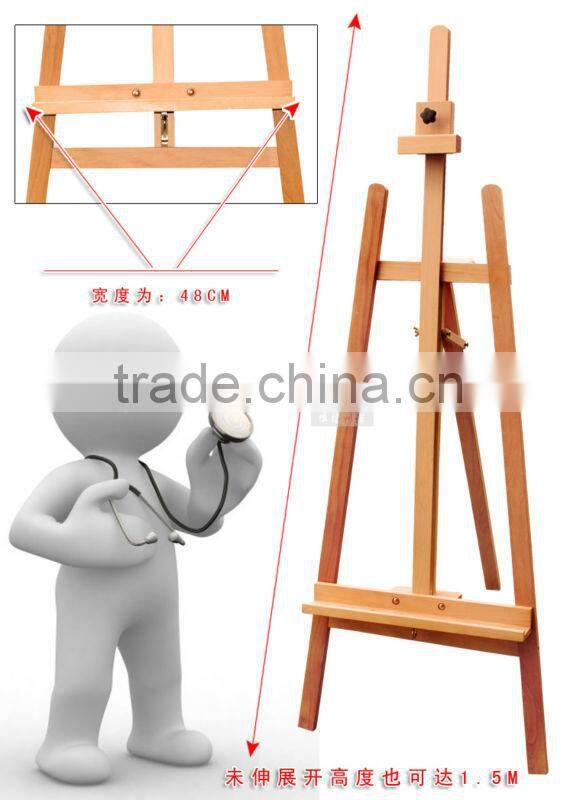 in stock 150cm professional artist painting beech wood easel