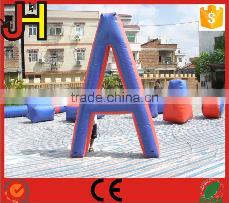 China Sport Inflatable Speedball Bunkers with UL Pump