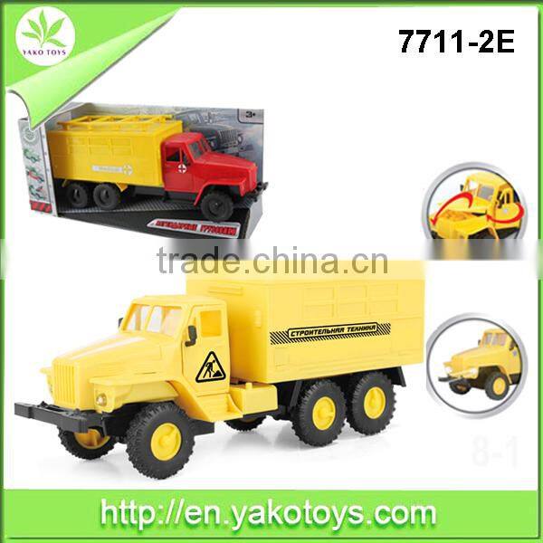 Funny sound pull back model toys technical vehicle toy