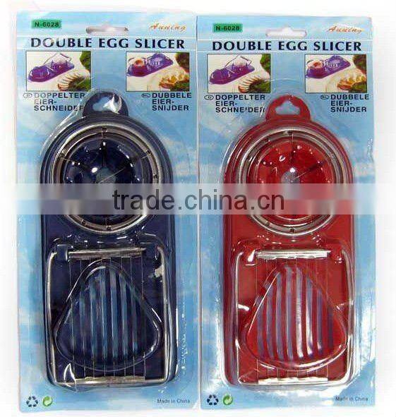 stainless steel egg slicer, egg divider, egg cutter tool