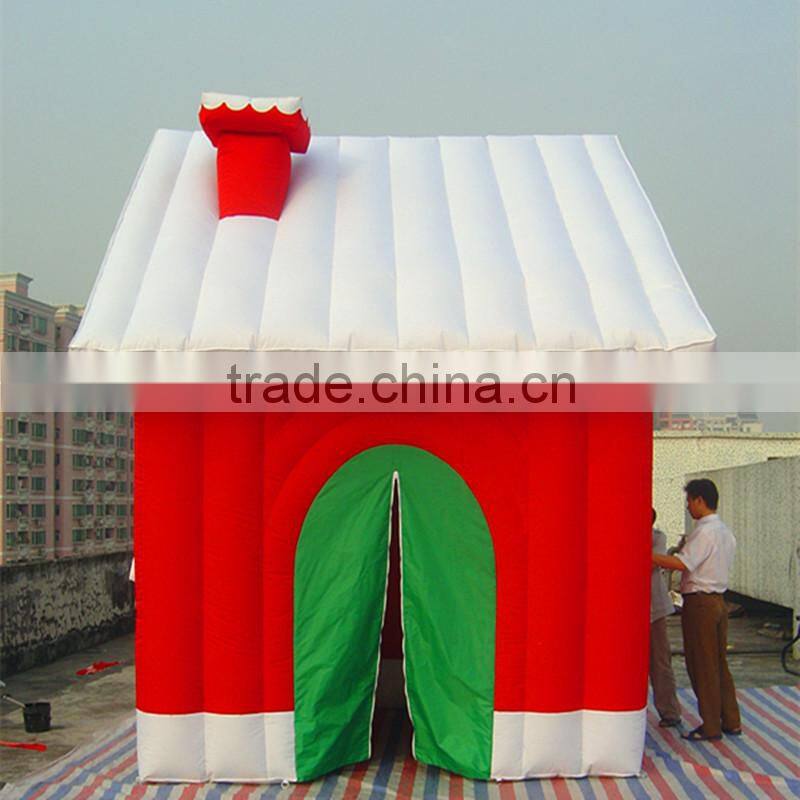 2015 Wholesale new design santa inflatable arch for christmas