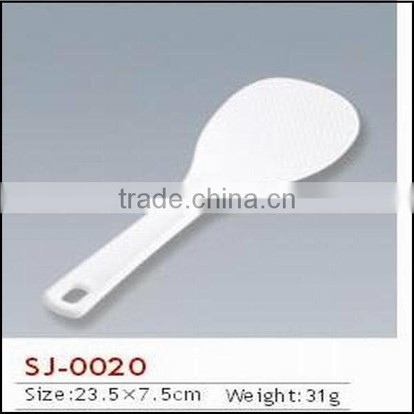 Plastic meal spoon