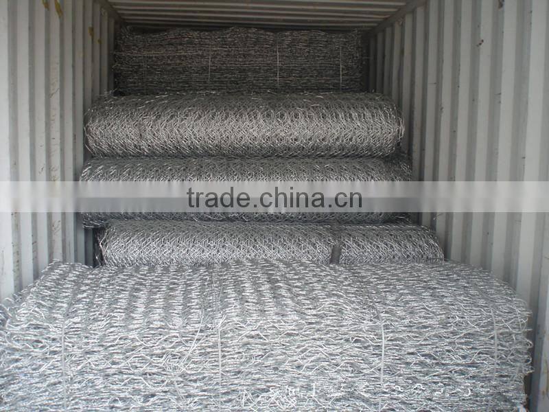 factory price heavy duty hot dipped galvanized hexagonal wire mesh gabion box gabion basket hexagonal wire mesh stone box