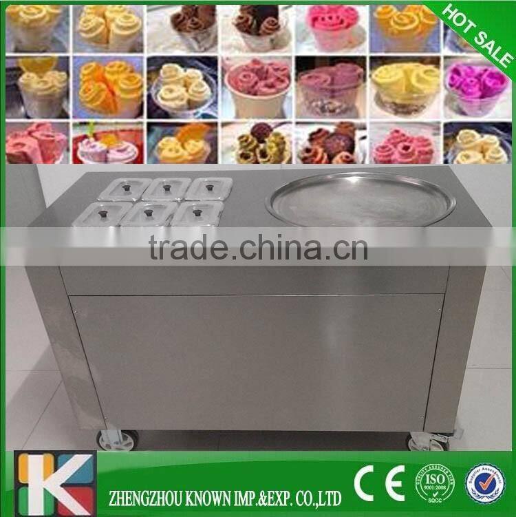 Square fried ice cream pan ice cream machine 110V /220V