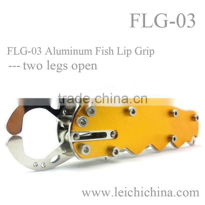 Saltwater high capacity marine grade stainless steel fish grip