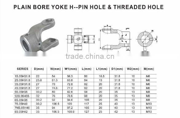 China Factory OEM Drive Shaft Yoke