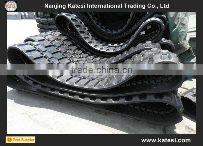 OEM serive mini bulldozer small steel rubber track for car and lawn mower