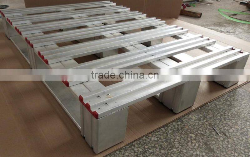 Light weight aluminum pallet cold storage pallet
