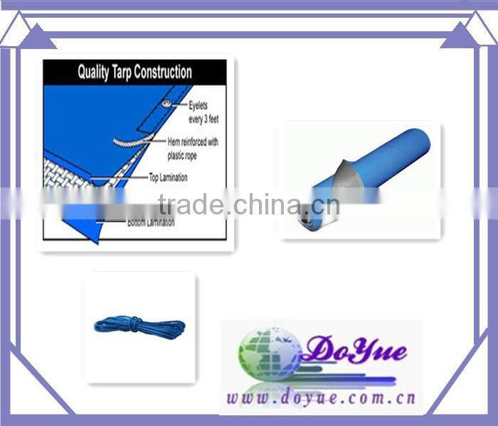 BLUE PE tarpaulin cotton canvas tarpaulin for truck cover and tent