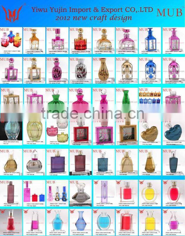 Bottle Gourd Perfume Glass Bottle With Glass Cap Perfume Bottle Set