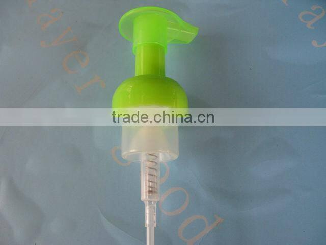 Facial cleanser foaming pump