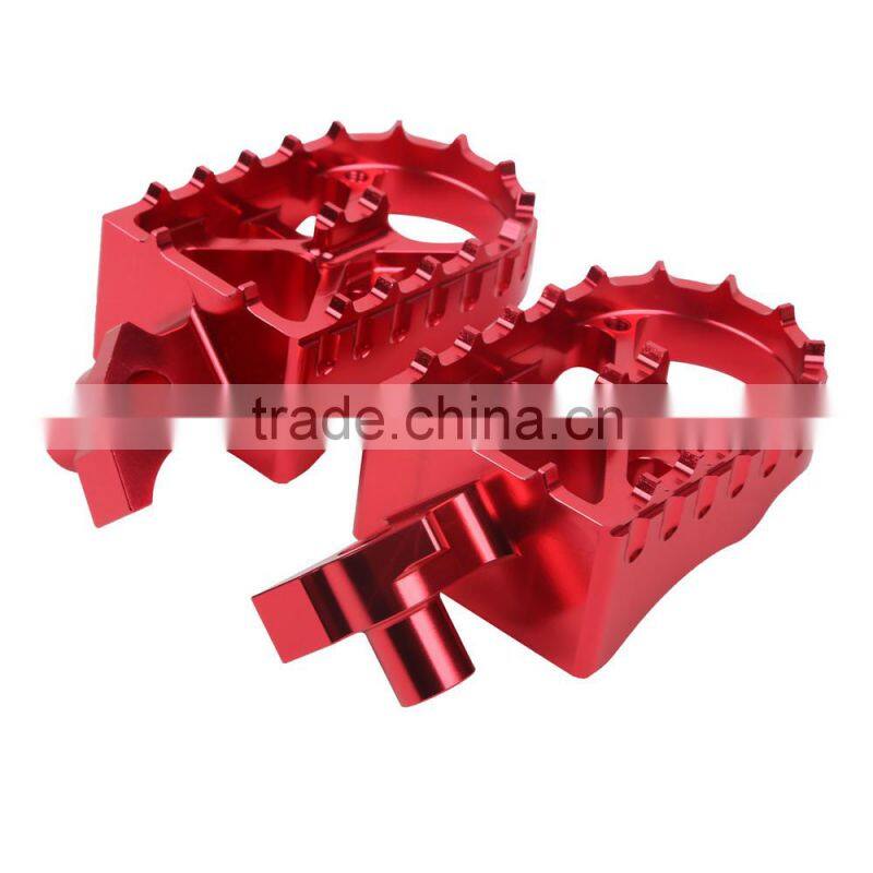 CNC Footpeg Footrests For Honda CR125 CR250 1995-1999 CR500 1995-2005