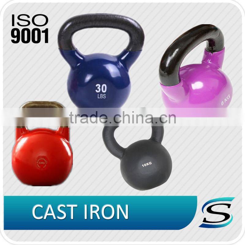 custom polished kettlebell