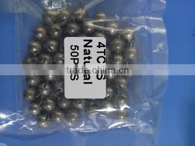 2017 wholesale offer for tungsten cheburashka sinker 1g-12g