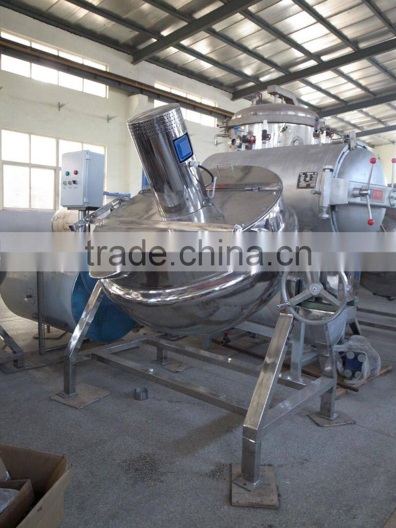 1200L gas boiler for Cooking pork skin and meat