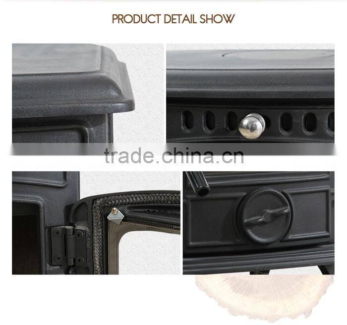 Free-standing Indoor Wood Burning Stove Fireplace for sale