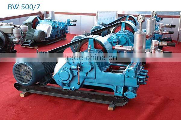 BW250 250L Output 6MPa Horizontal Triplex Reciprocating Piston Slurry Mortar Grouting Pump