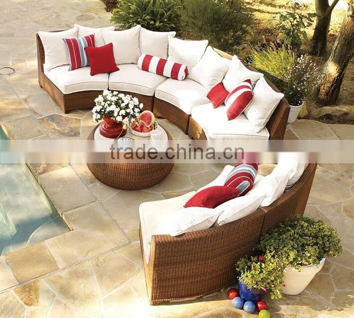 2017 Popular PE Rattan wicker garden furniture outdoor