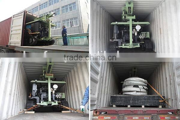 High power ! HF485Y crawler type practical water well drilling rig price