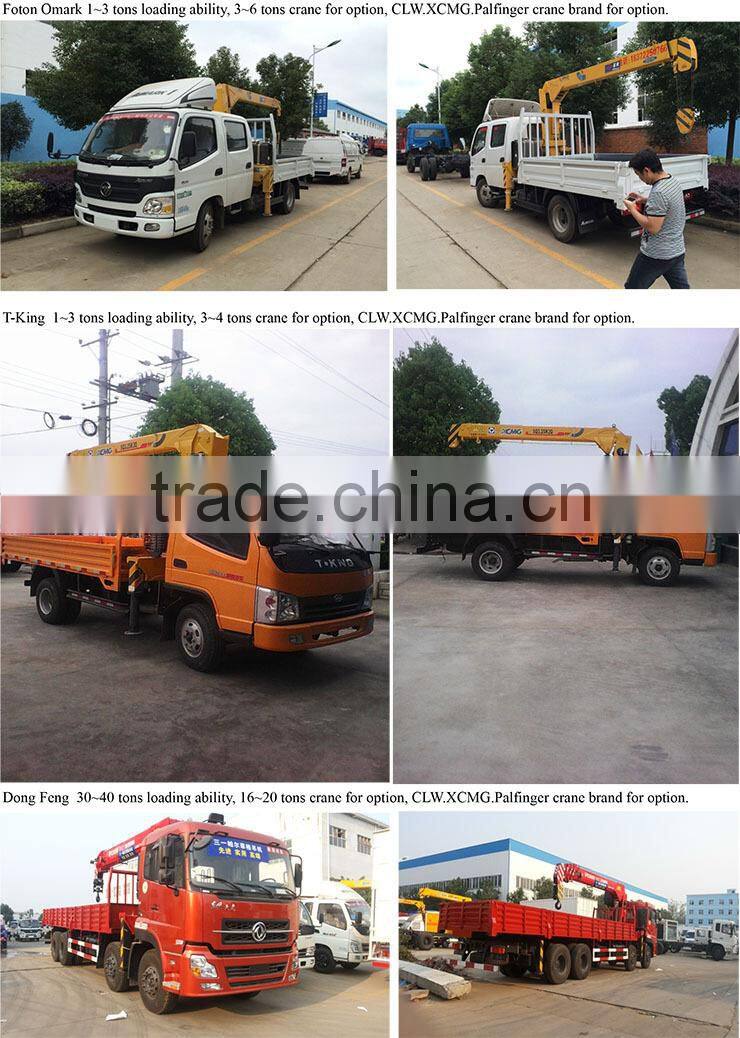 crane truck exporter, crane 25t
