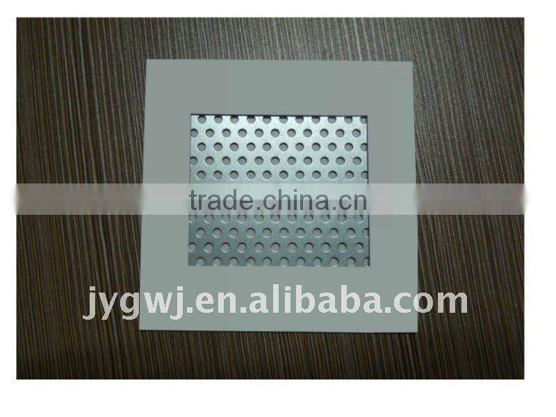 Color perforated Plate