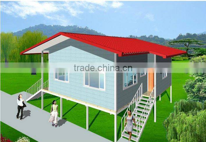good appearance and cost saving sandwich panels modern villa