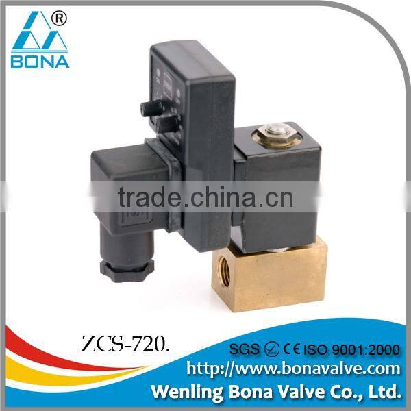 BONA Air Compressor auto dump Brass Solenoid Valve