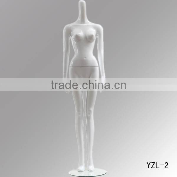 Sexy white female headless mannequin