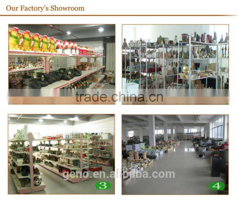 Trade assurance resin gift crafts stone finish water fountain