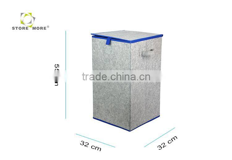 2015 New Products!!!Non-woven Fabrics Felt STORE MORE Laundry Basket