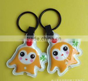 cartoon logo LED keychian