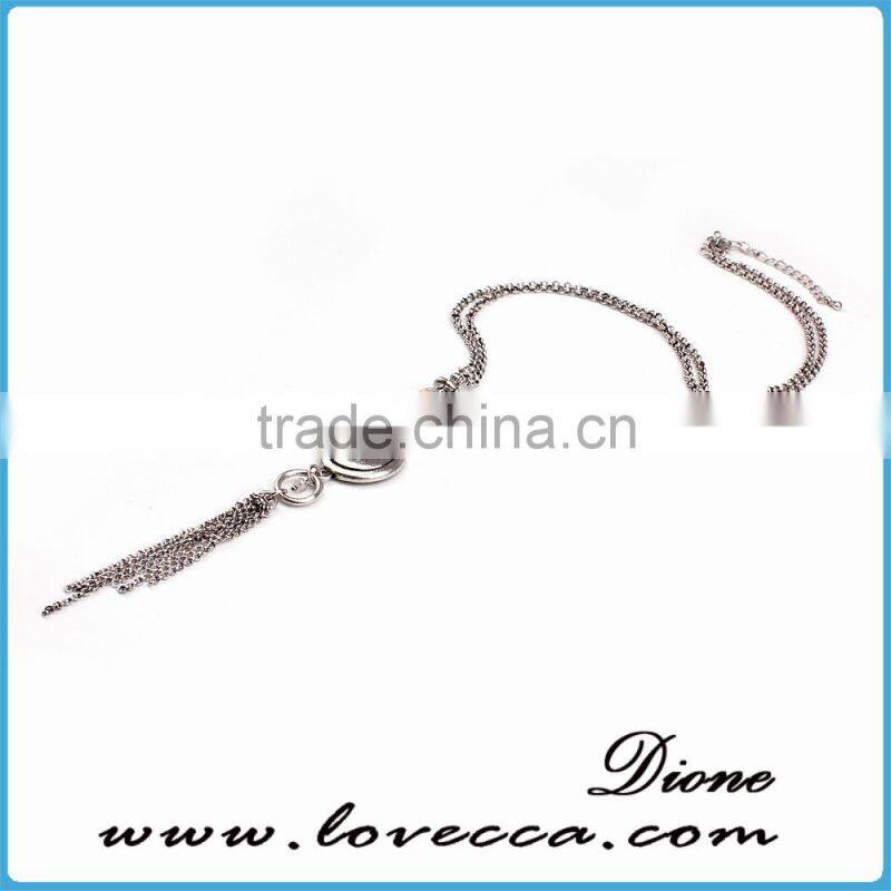 2016 new design 18mm charm snap necklace