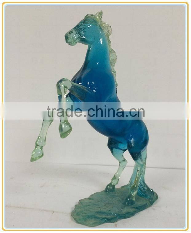 Guo hao hot sale wholesale resin ornaments collectible horse figurines