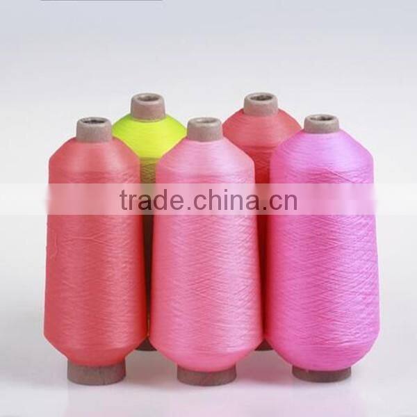 Dyed high-elastic 70d/24f/2 nylon yarn for sock use in good quality
