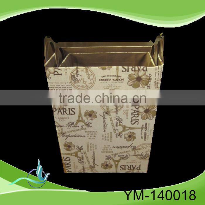 Wholesale china market fabric folding boxes