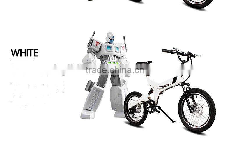 20 inch electric mountain folding bicycle made in Zhejiang