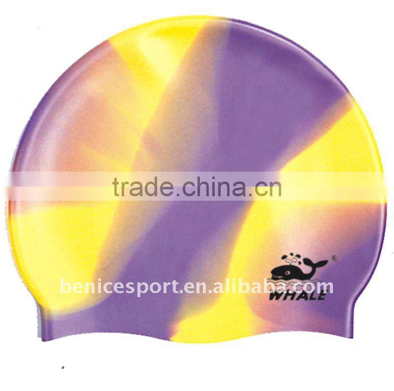 water proof swimming caps,flower swim cap,silicone swim cap