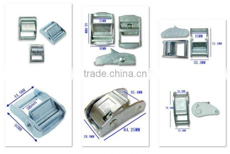 Zinc Alloy Cam Locking Buckle for Webbing Strap
