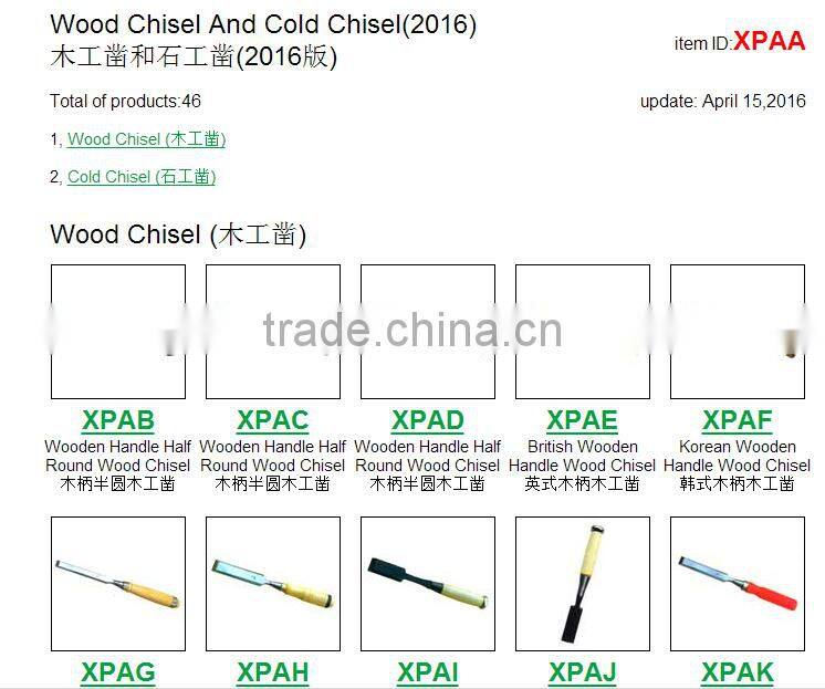 hand wood carving chisel set 6 piece gouge woodworking cut craft sculpture carpenter tool