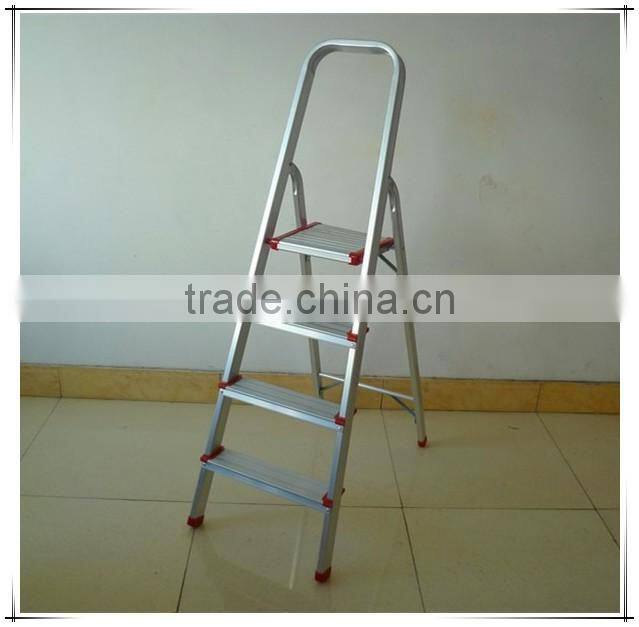 2016 new products of high quality 4 steps aluminum folding ladders