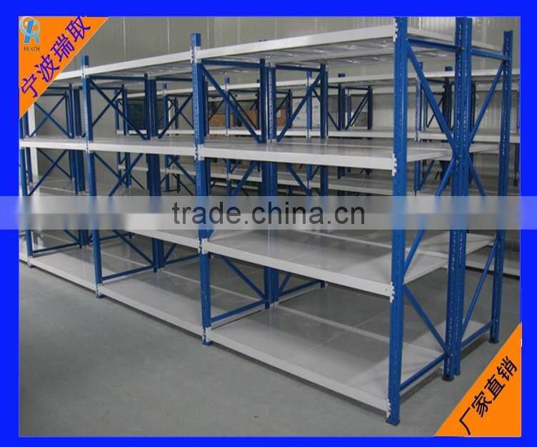 Customized Medium Duty Metal Warehouse Rack , Warehouse Shelving Rack